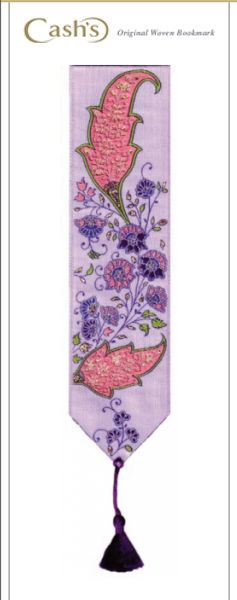 J & J Cash woven bookmark, with no words, but titled: ASSAM