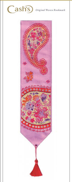 J & J Cash woven bookmark, with no words, but titled: JAIPUR