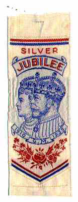 reverse view of this favour, with no signature of J & J Cash