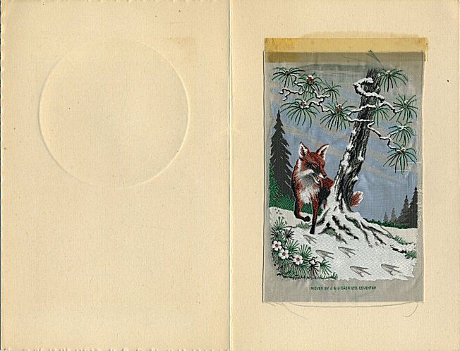 J & J Cash's 1957 own Christmas card