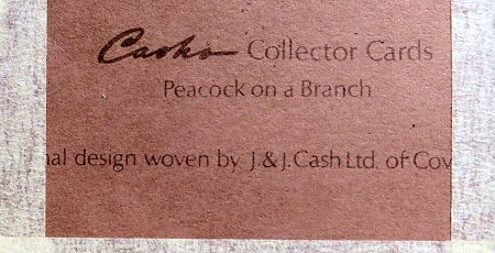 label attached to the back of this picture