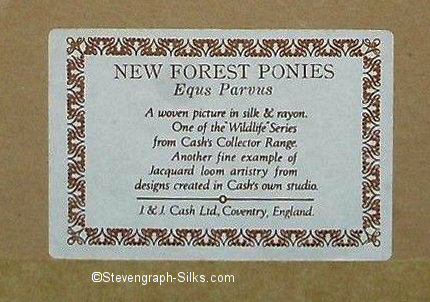 early back label of this woven Cash's picture