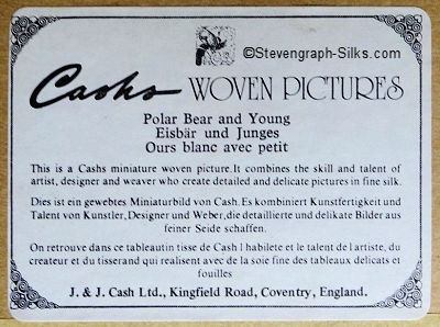 back label of this woven Cash's picture
