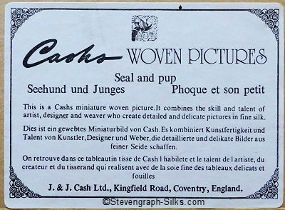 back label of this woven Cash's picture