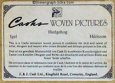 back label of this woven Cash's picture