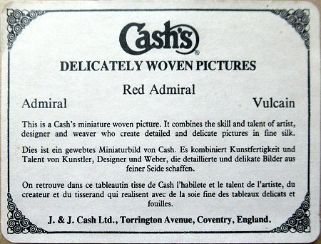 back label of this picture, with title in three languages