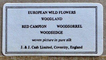 label attached to the back of this picture