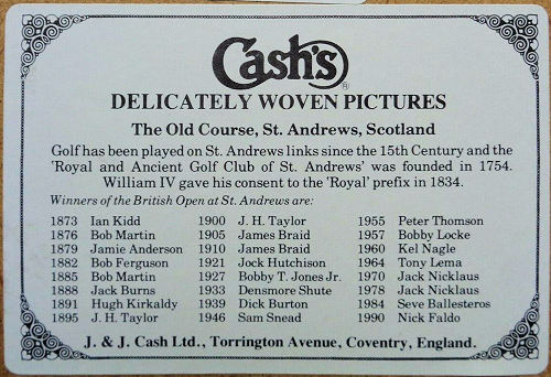 back label of this woven Cash's picture