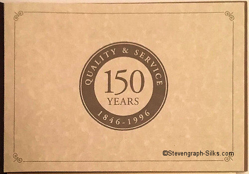 first inside page of this 150 year celebration folder