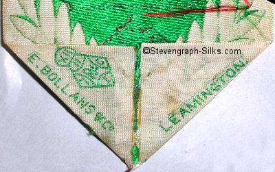 Diamond Registration Mark woven on reverse of this bookmark