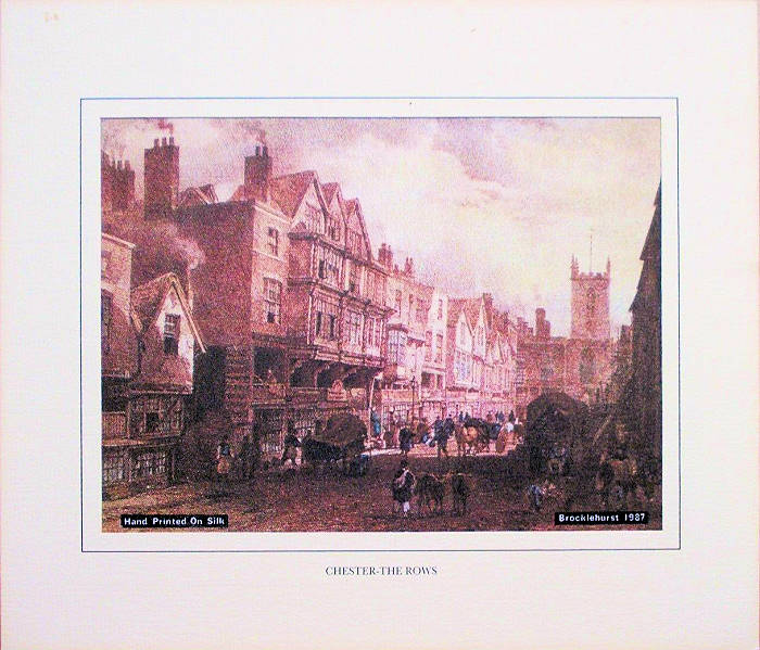 printed view of ancient high street