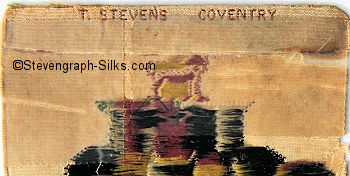 Stevens logo reverse top turn over of this bookmark