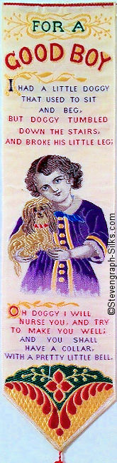Image of little boy holding a small white dog