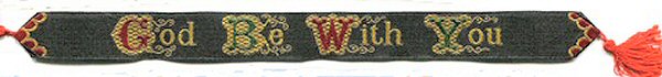 Bookmark with words
