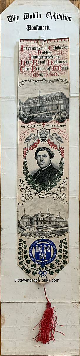 Bookmark with words at top, then images of buildings and Prince of Wales
