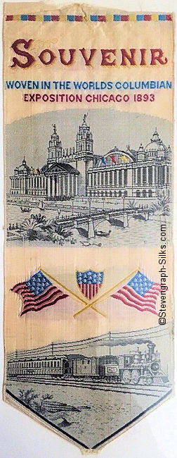 Bookmark from the Worlds Columbian Exposition, Chicago 1893