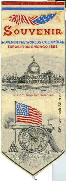 Bookmark from the Worlds Columbian Exposition, Chicago 1893