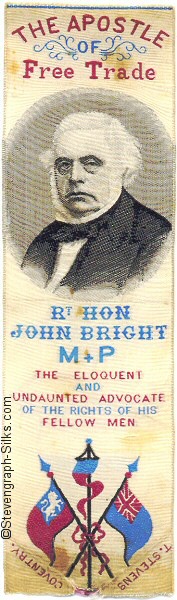 Words with image of John Bright
