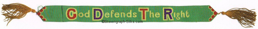 Bookmark with title words only