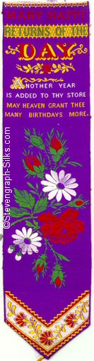 Same bookmark, with different background colour