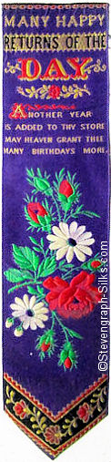 Same bookmark, with different background colour