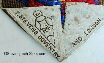 Incomplete diamond registration mark on reverse of this bookmark
