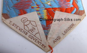 Incomplete diamond registration mark on reverse of this bookmark