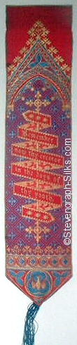Same bookmark, with different coloured background