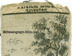 woven credit on reverse of this bookmark