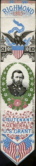Bookmark with portrait of U. S. Grant