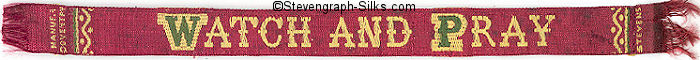 Bookmark with words
