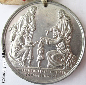 front side of medal
