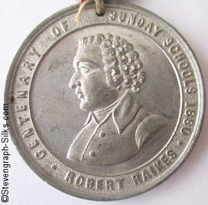 reverse side of medal