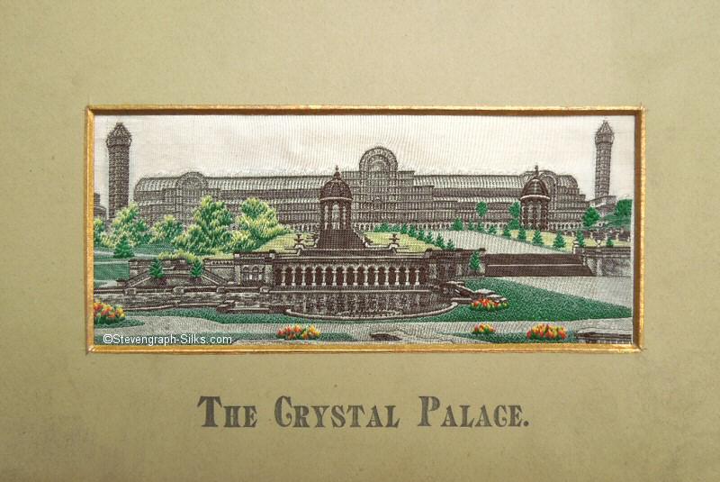The front view of the Crystal Palace