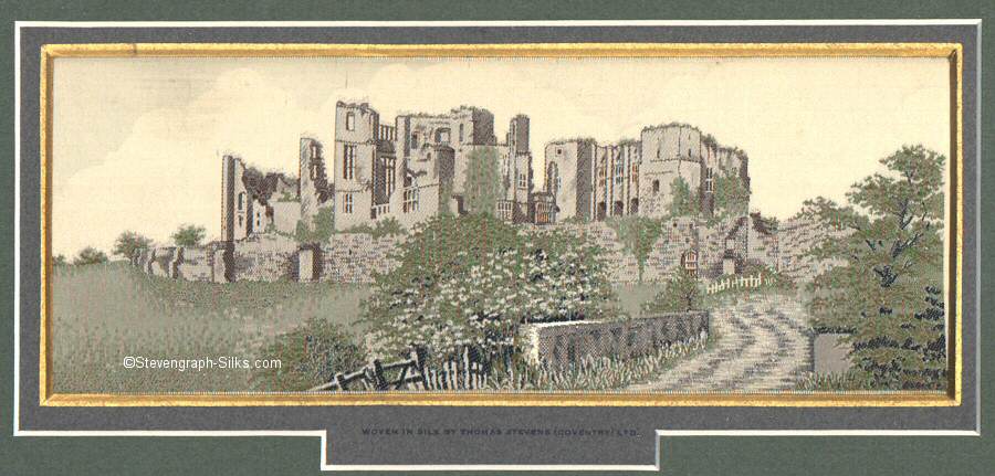 Image of the ruined castle at Kenilworth