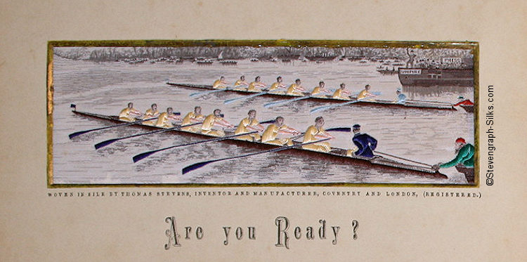 Oxford and Cambridge University's boat race start