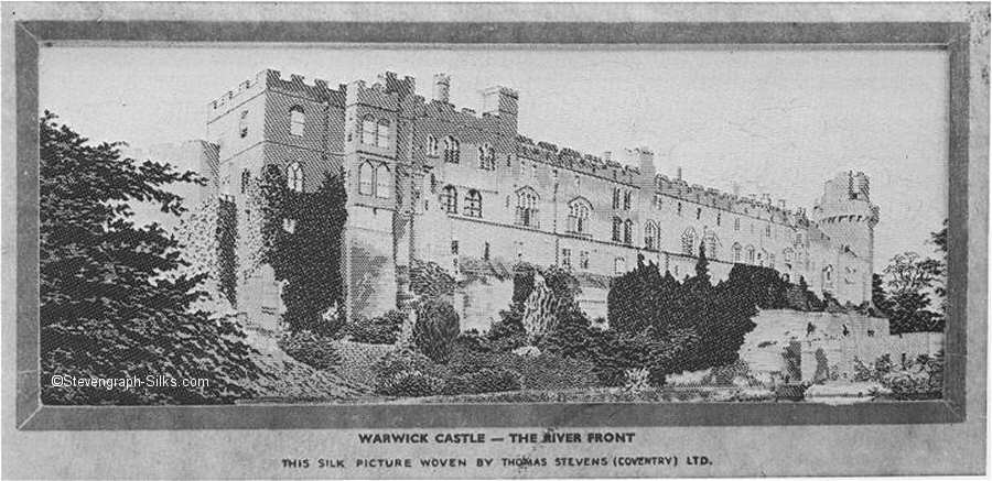 Image of impressive castle, fronting onto the river