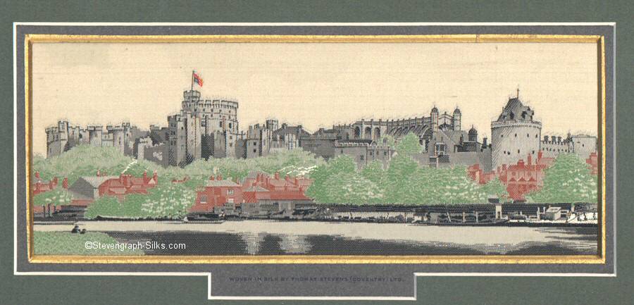 Image of Windsor Castle, as seen from the River Thames