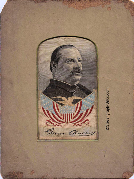 same portrait image of Mr Cleveland but no printed title