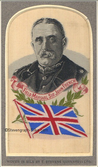 Image of mounted silk Field Marshal Sir John French