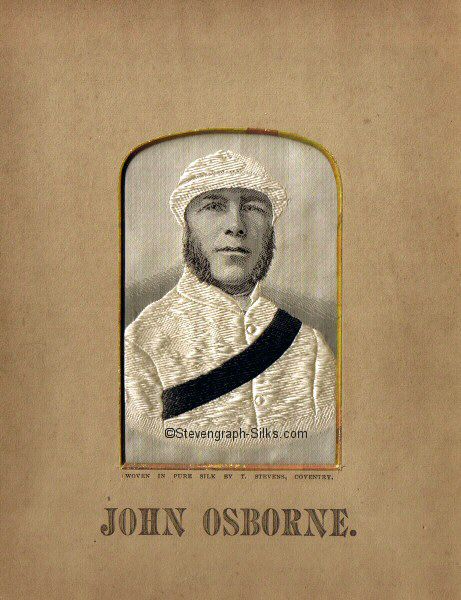 John Osbourne - with yellow jacket and black sash