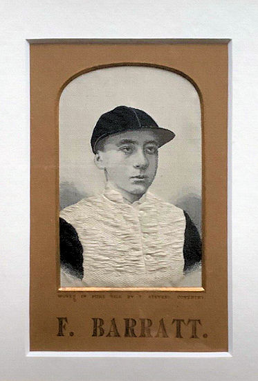 Image of the jockey Fred Barratt