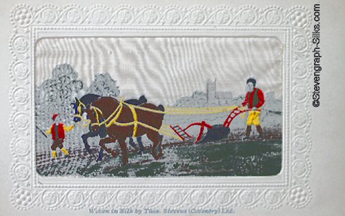 picture of God Speed the Plough silk