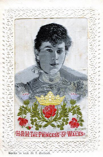 Image of Queen Mary during the time she was Princess of Wales