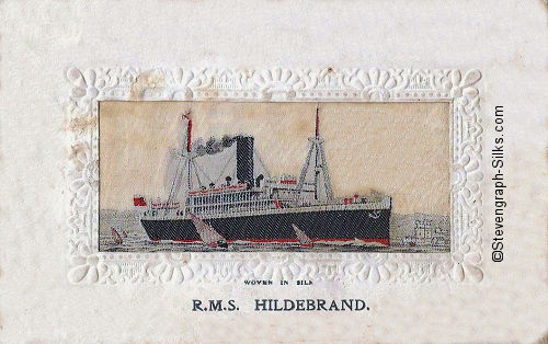 Ocean liner leaving port, accompanied by several yachts