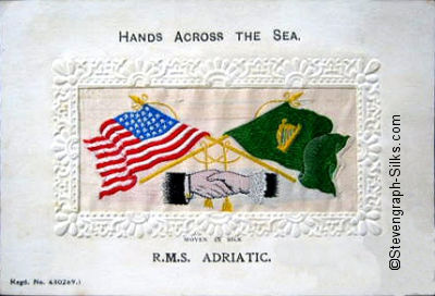 Hands Across the Sea postcard