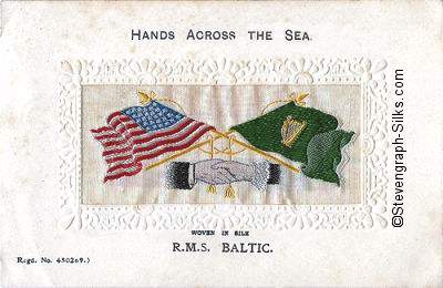 Hands Across the Sea postcard