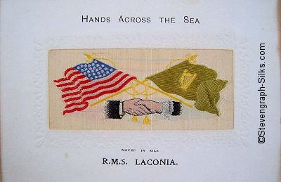 Hands Across the Sea postcard