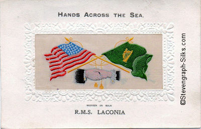 Hands Across the Sea postcard