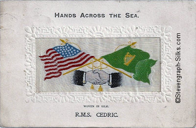 Hands Across the Sea postcard